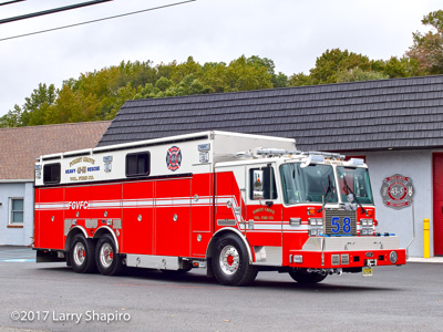 Forest Grove Fire Company Vineland NJ KME Severe Service heavy rescue fire truck #larryshapiro shapirophotography.net Larry Shapiro photographer